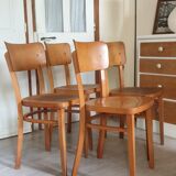 Four Thonet bistro chairs