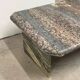 Vintage rectangular coffee table in marble