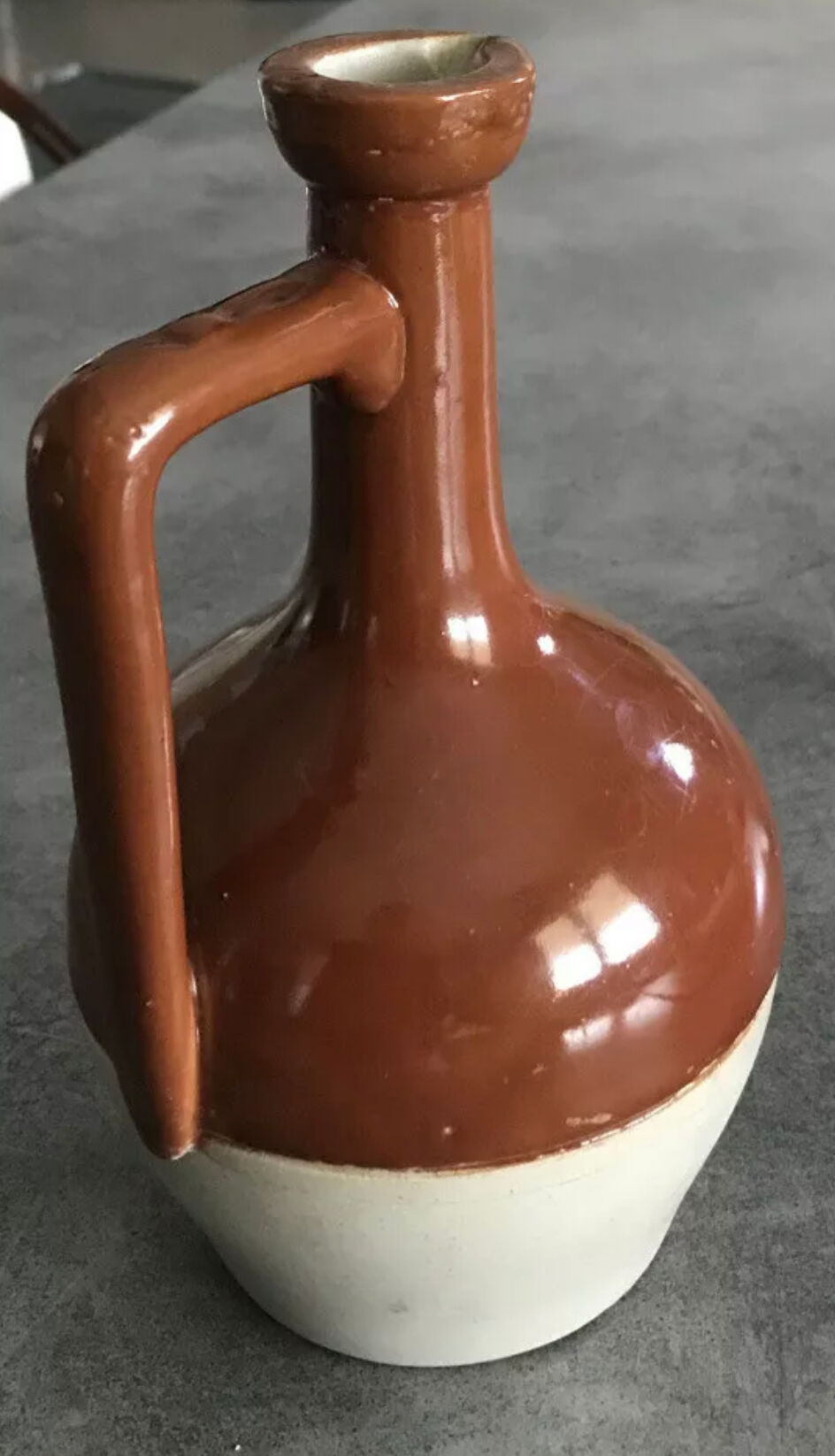 PITCHER BOTTLE BARDINET in Sandstone Distallator Bordeaux 50 cl BEIGE / BROWN