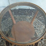 50/60 oak design coffee table