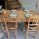 Old farmhouse table