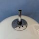 Vintage Dijkstra mushroom floor lamp with white acrylic glass shade.
