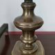 Pair of Louis-Philippe andirons with Caryatids - Bronze, cast iron - 19th century