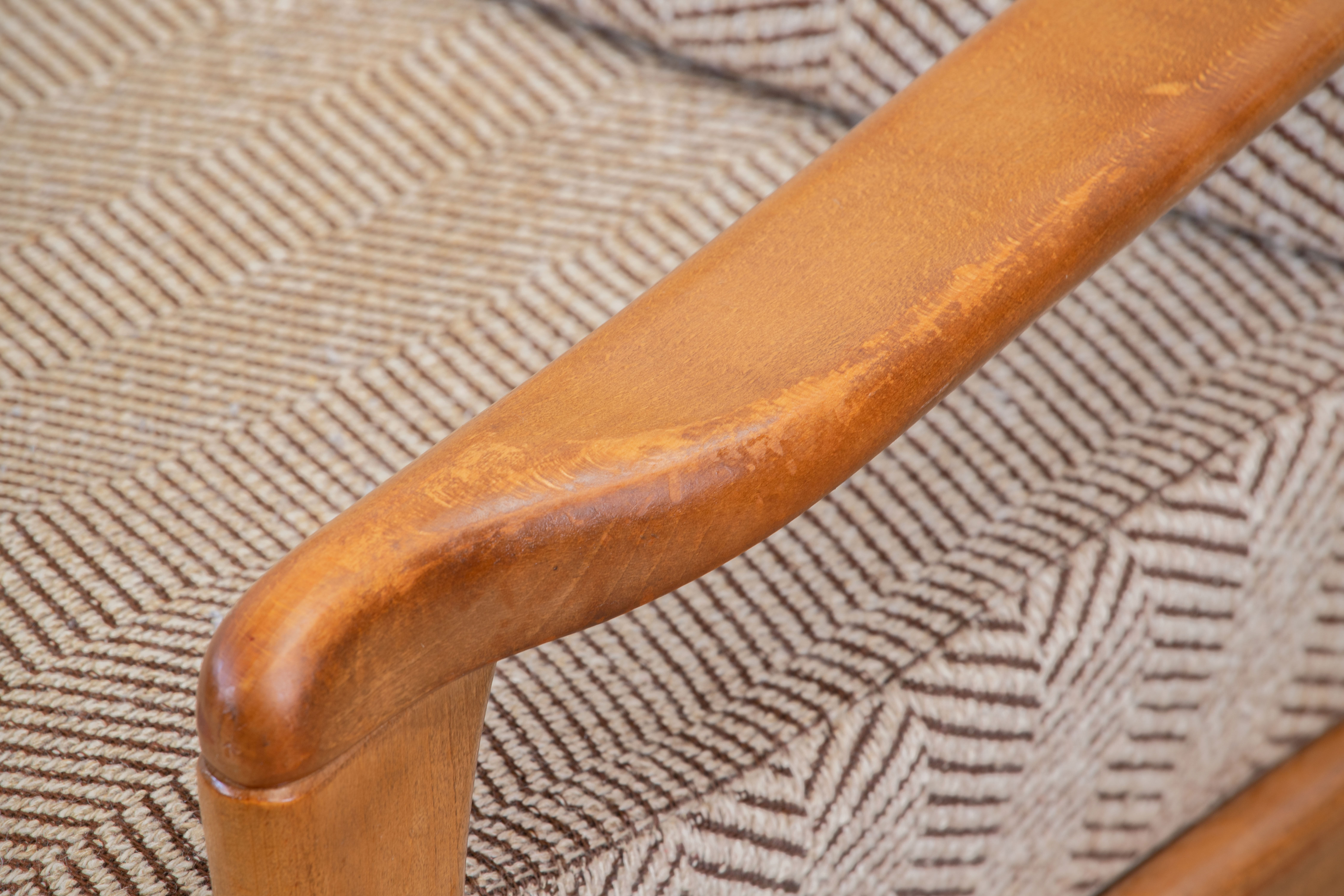 Vintage Scandinavian Sofa – 195 cm