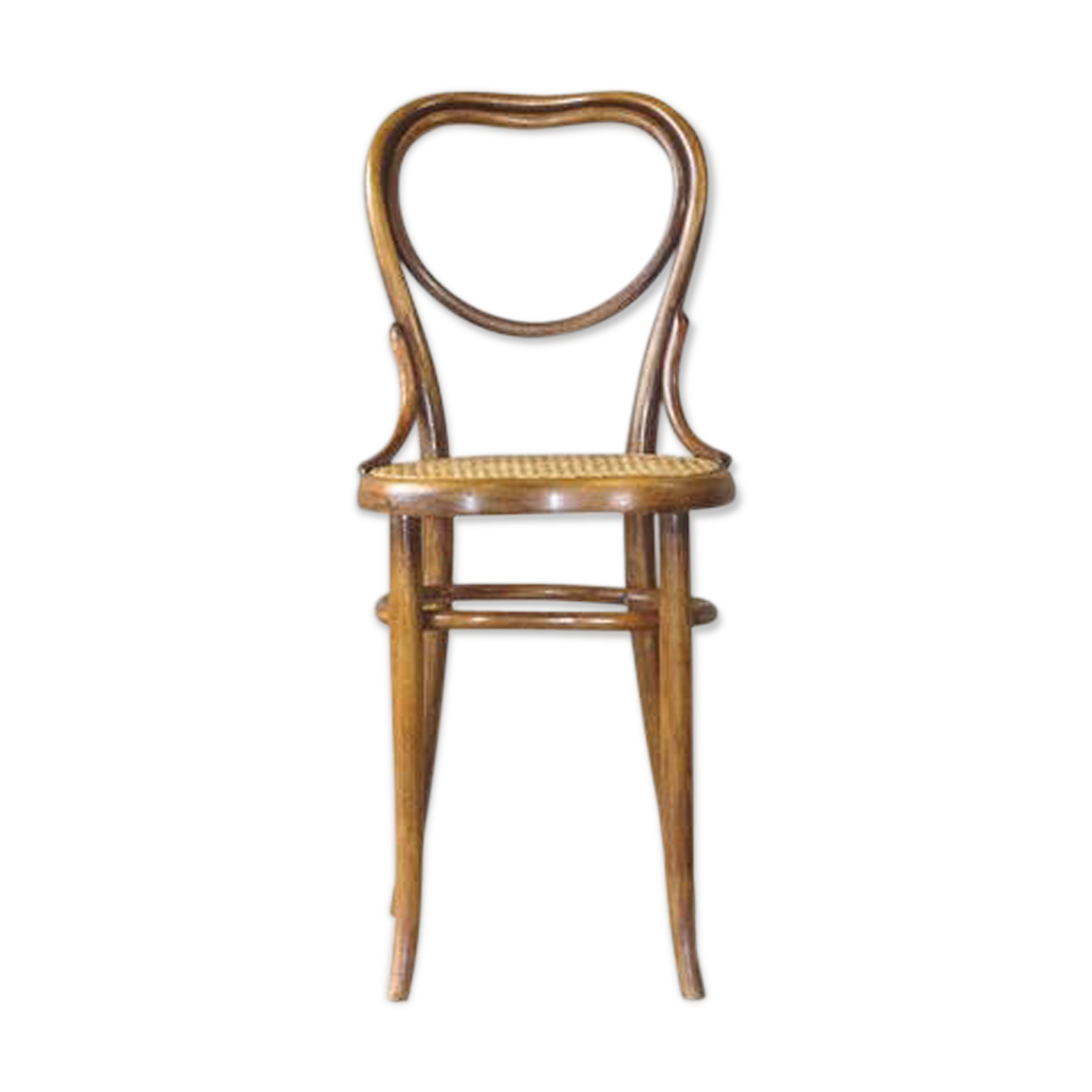 Piano chair by Thonet No.28 of 1900 cannée