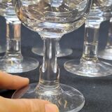 6 Vintage Glasses with Original Pure Design