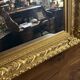 Miroir en bois sculpté