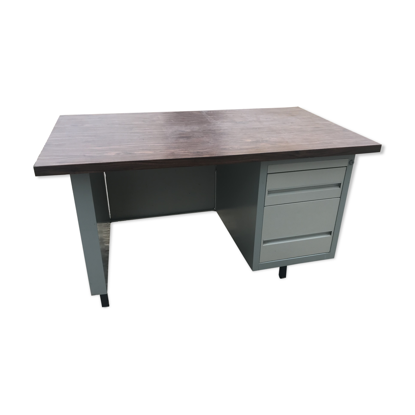 Steel Industrial desk