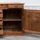 Old workshop furniture from 1930 in fir wood.