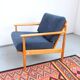 Vintage retro armchair from the 60s-70s in teak, Mid-Century style.