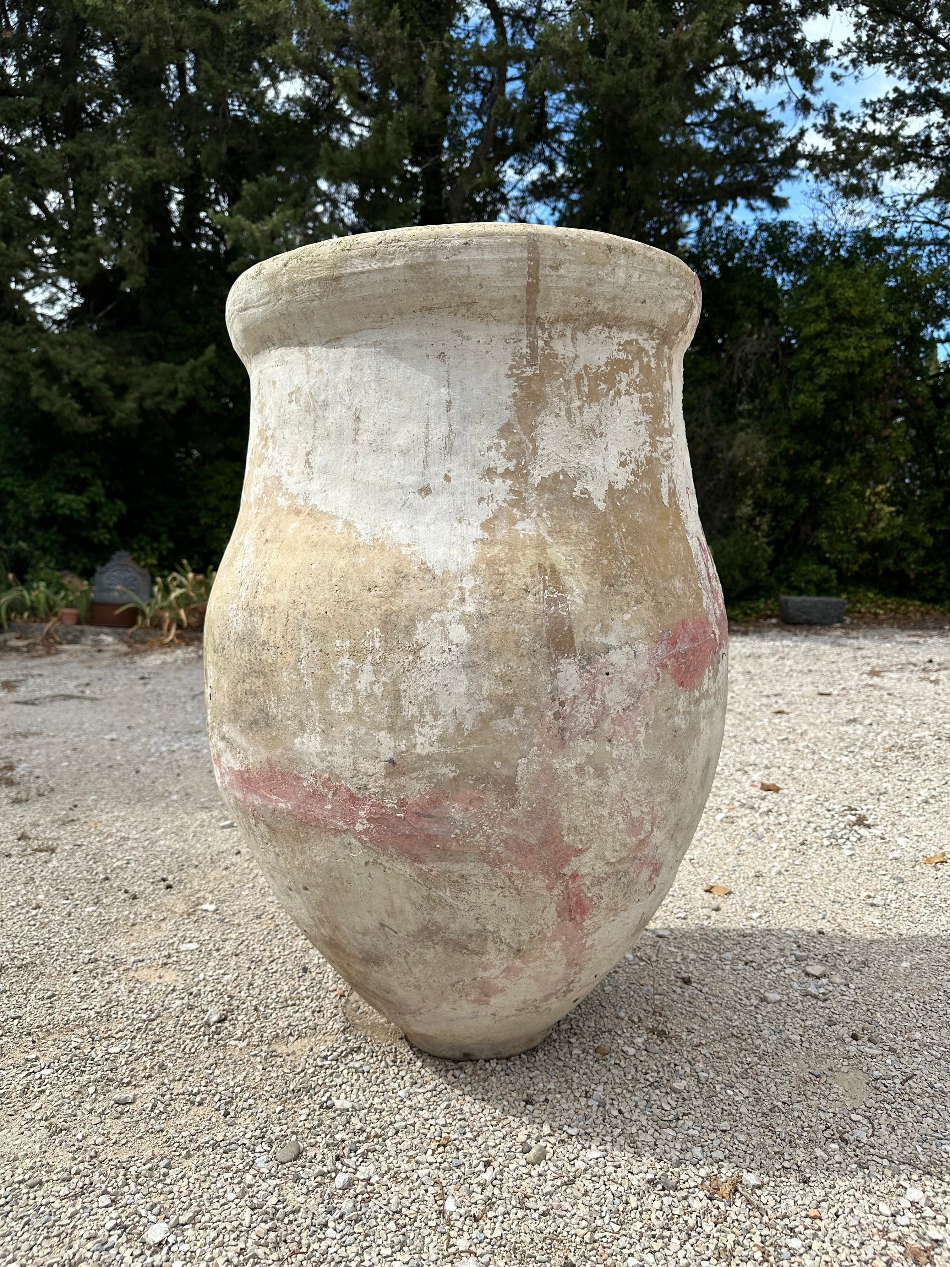 Terracotta pot jar