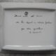 Antique Limoges porcelain ashtray, La Seynie vintage decor