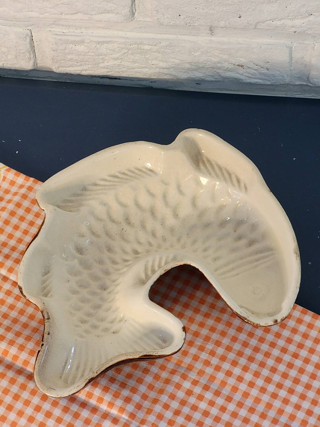 Vintage fish mold