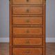 Louis XV style chest of drawers in noble wood marquetry – Marble top –