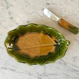 Vallauris ceramic butter dish 70s