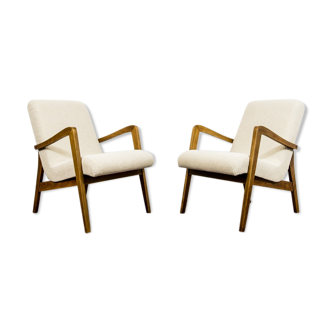 Pair of Type 300-138 Armchairs from Bystrzyckie Fabryki Mebli, 1960s