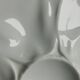 Ensemble de 6 assiettes Pillivuyt porcelaine blanche