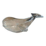 Glass whale pocket tray