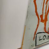 Jean Michel Basquiat (1960-1988) Piscine Versus the Best Hotels,1982, Licensed by Artestar NY