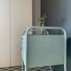Metal boarding school/convent bedside