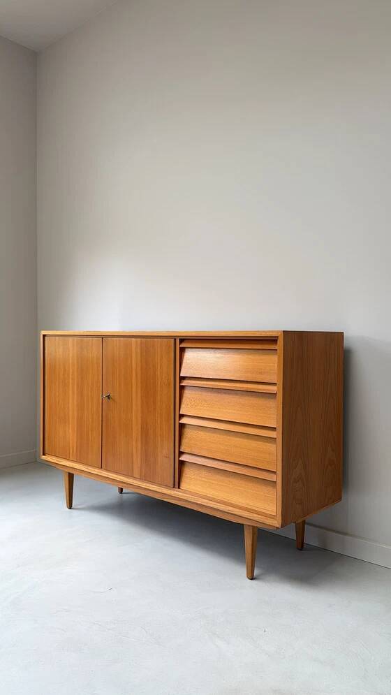 Vintage wooden mid-century sideboard B&K