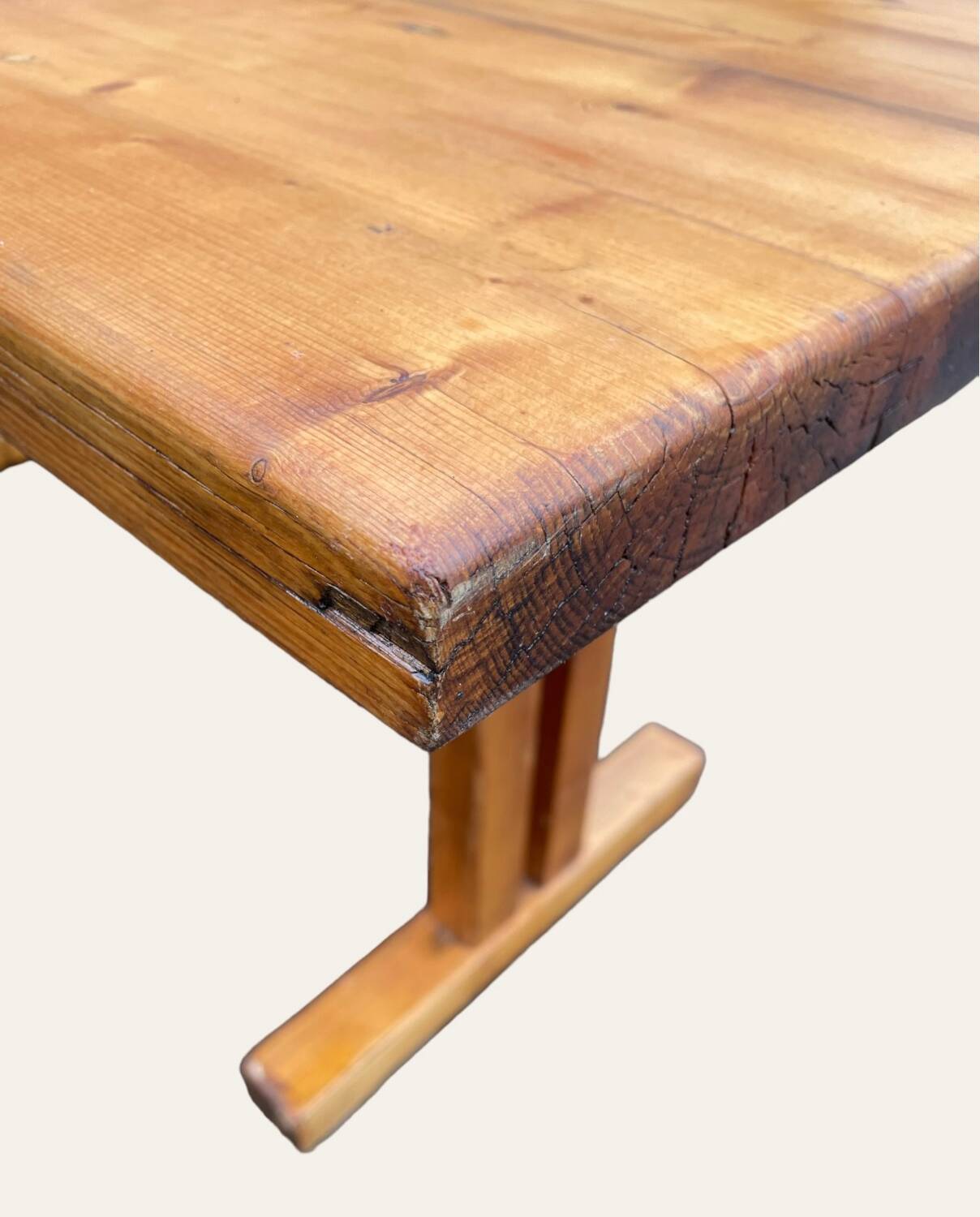 Charlotte Perriand pine table