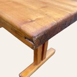 Charlotte Perriand pine table
