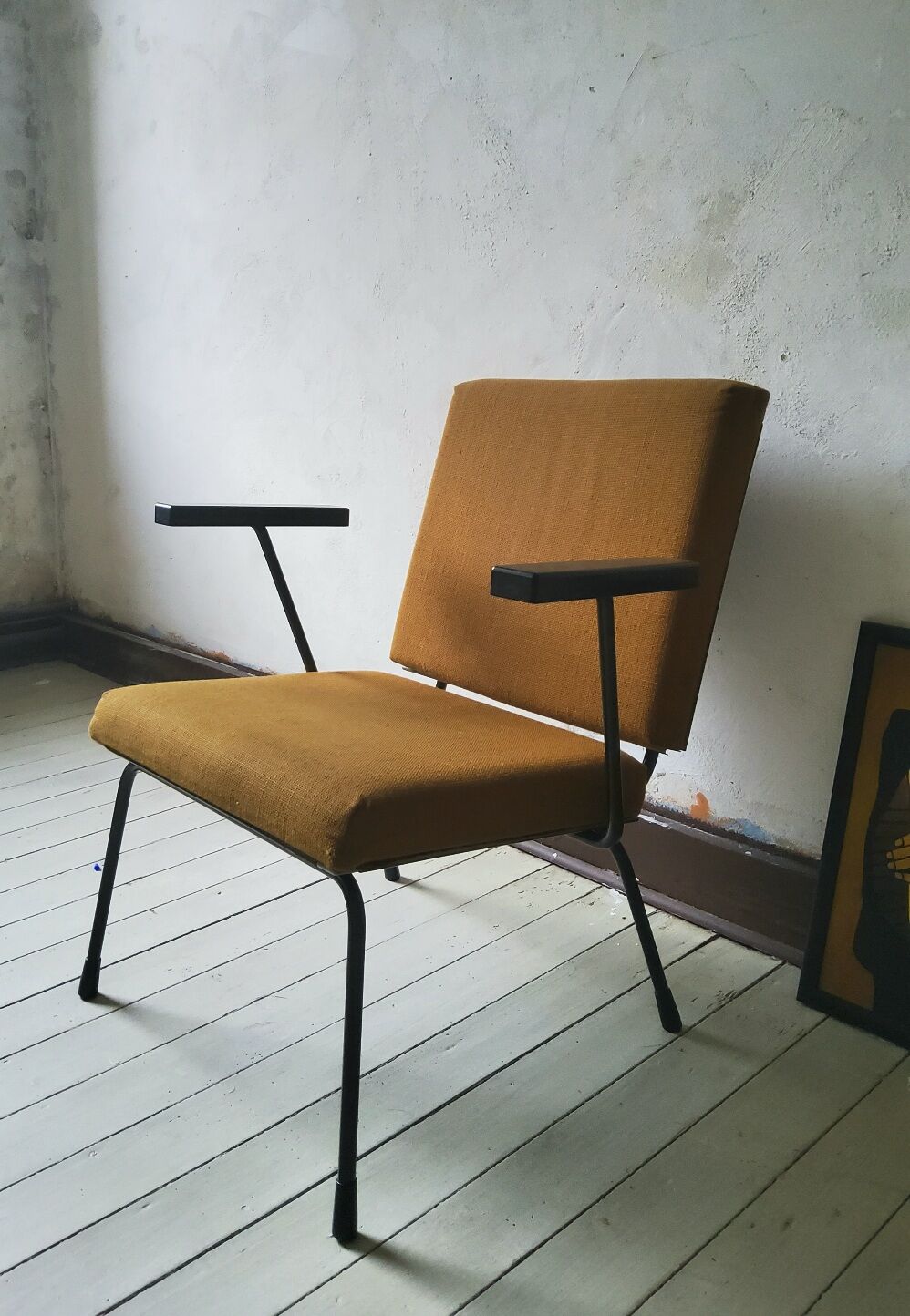Vintage armchair Wim Ritveld for Gispen Netherlands 1950