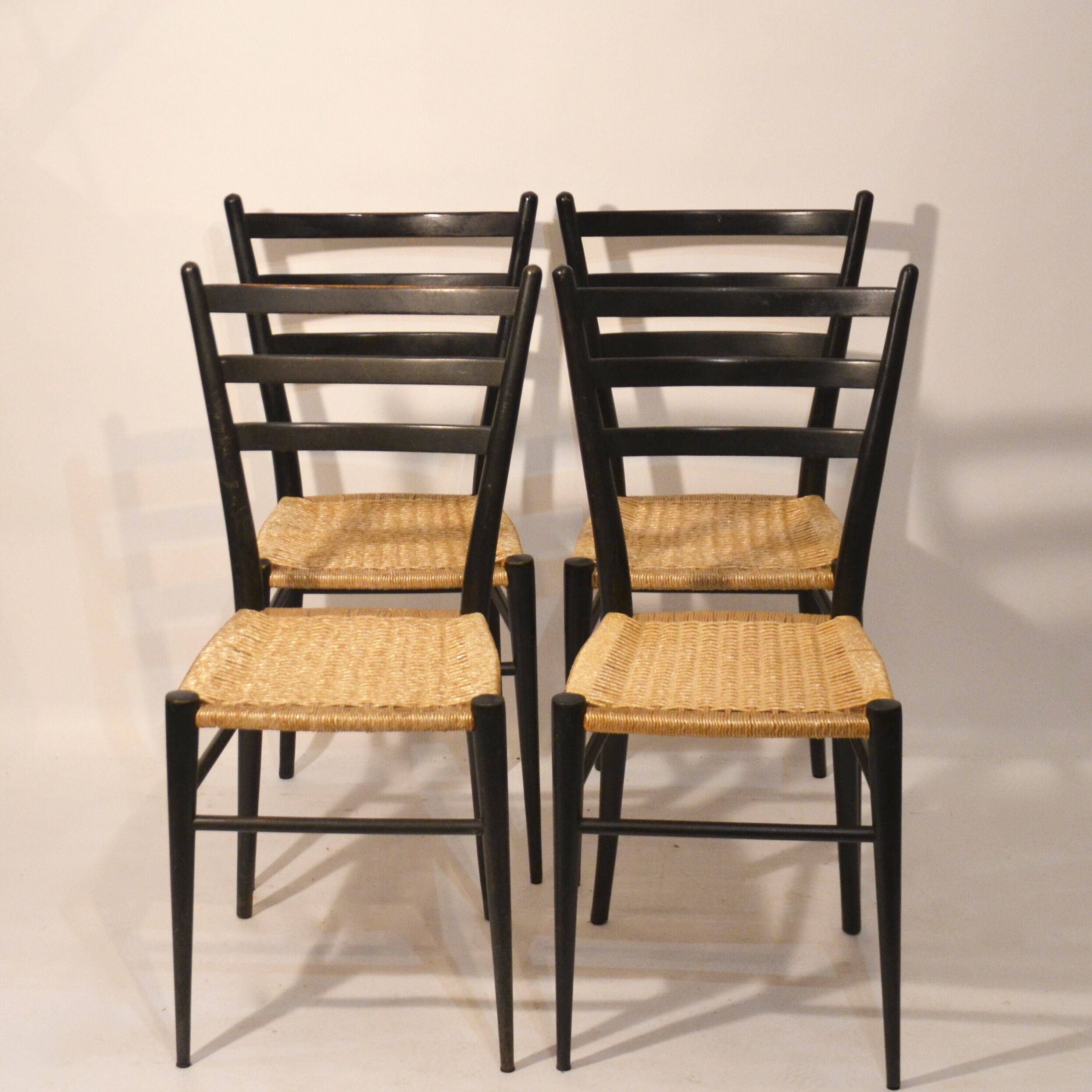 Set of 4 chairs 60s