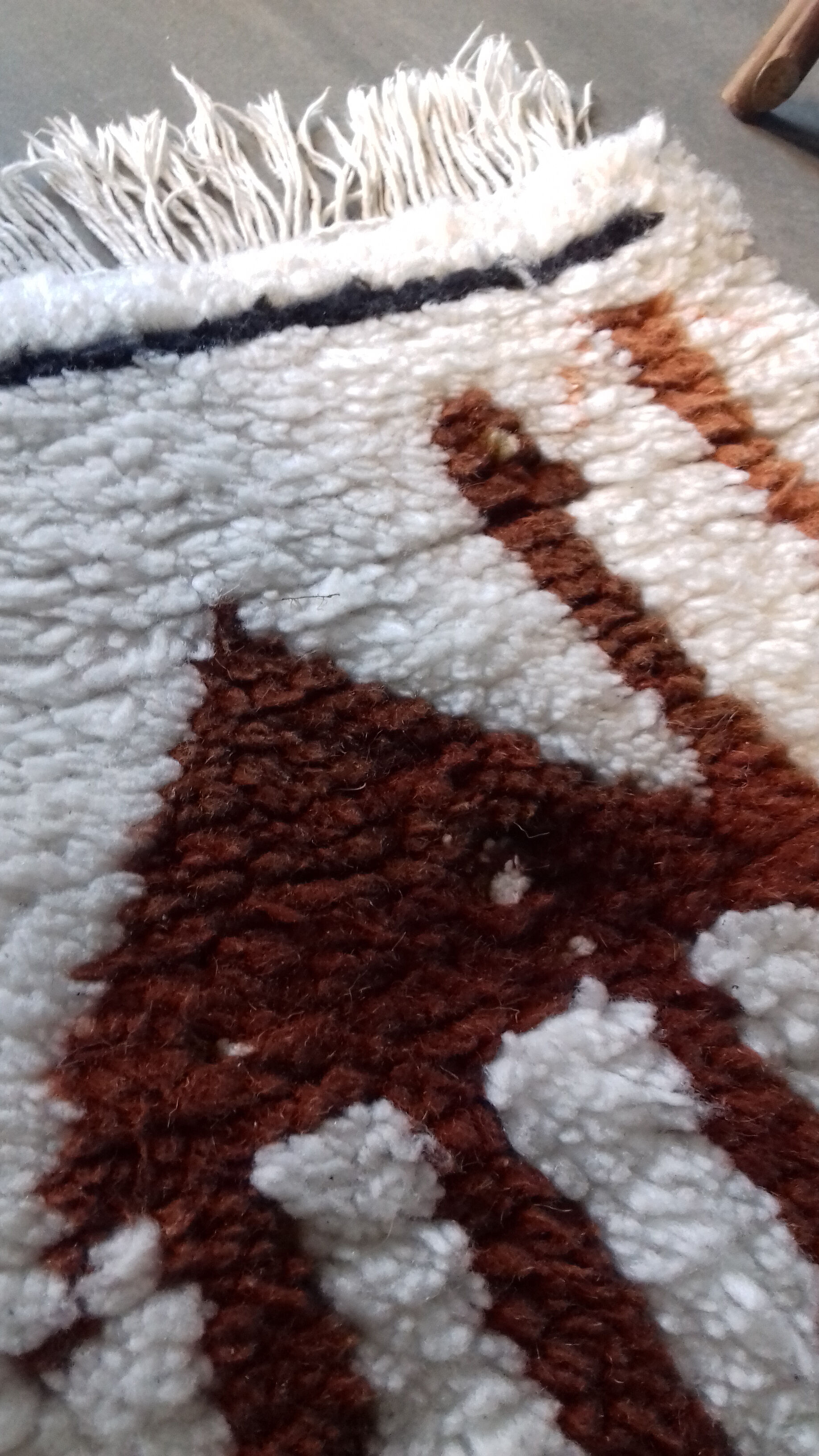 Tapis berbère 34x37 cm