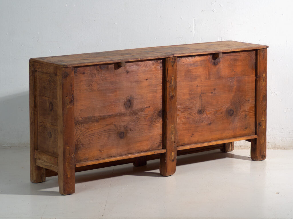 Antique pine wood sideboard – China, circa 1930