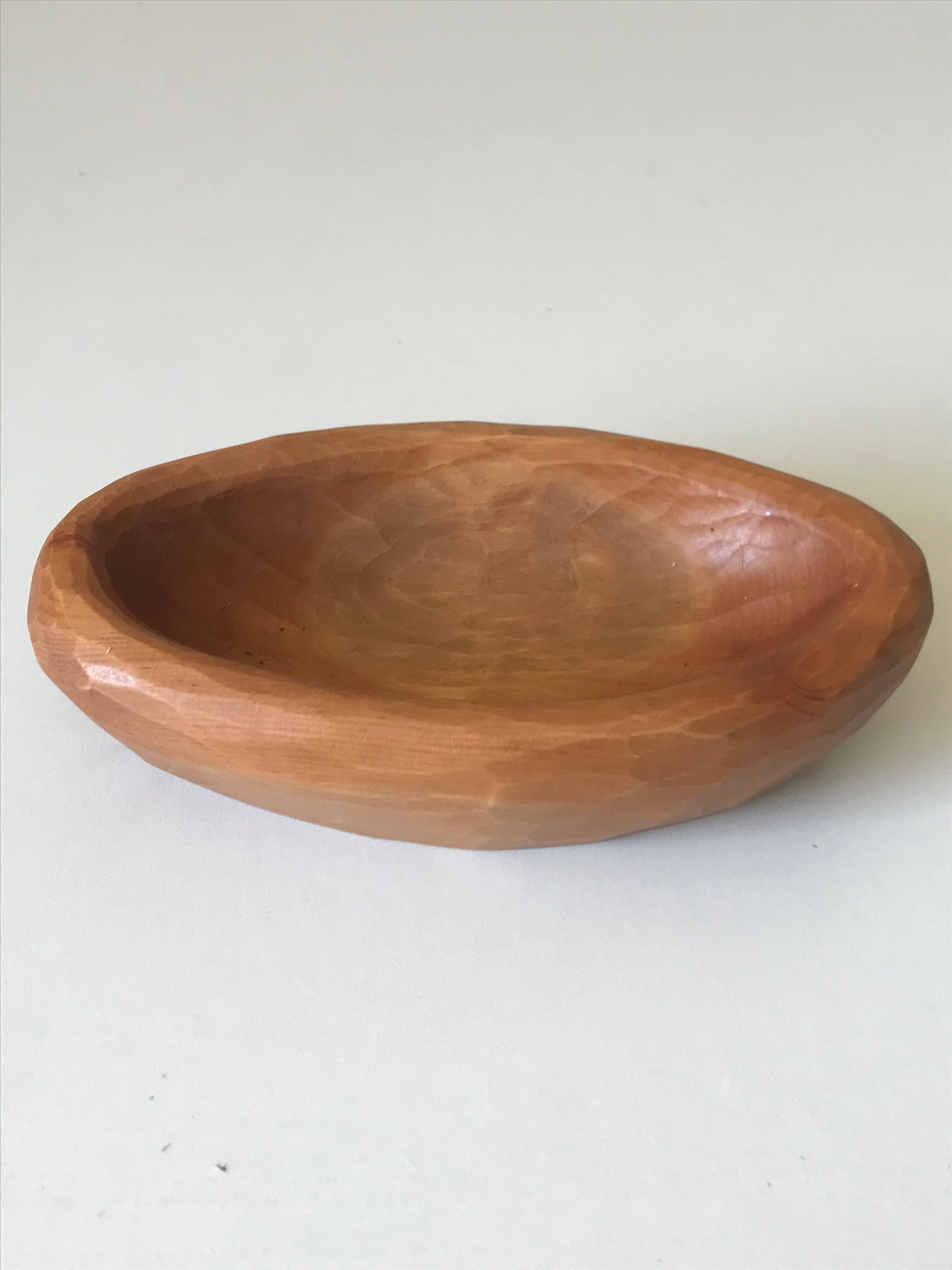 Cup cut with vintage gouge years 70