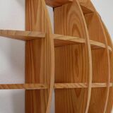 Small Round Pine Shelves Ø55.5cm