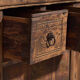 Antique carved pine wood console – China, circa 1900