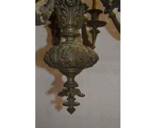 Lustre en bronze