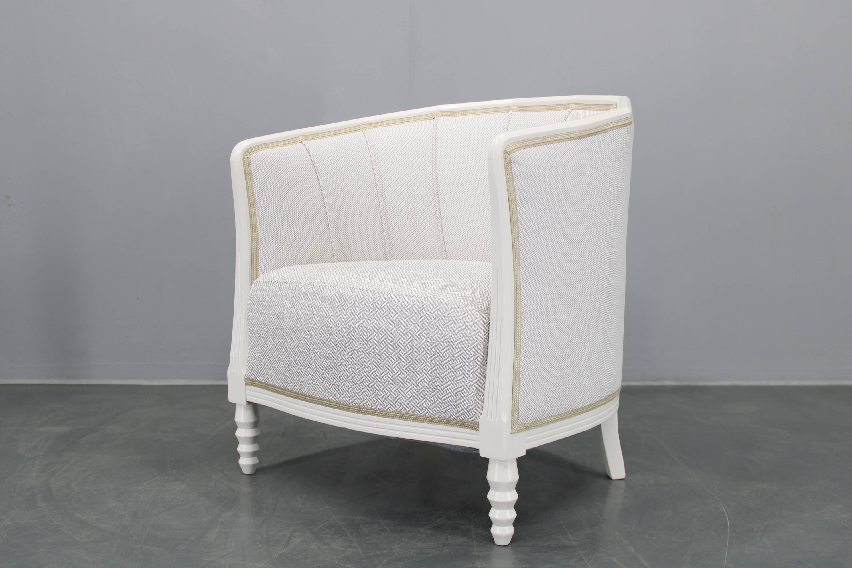 Fauteuil de style sécession viennois restauré des années 1930