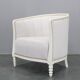 Fauteuil de style sécession viennois restauré des années 1930
