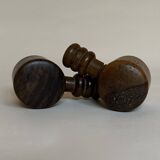 Pair of wooden nutcrackers