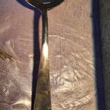 Silver metal cutlery set