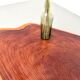 Organic Coffee Table "Slab" in Solid Exotic Wood