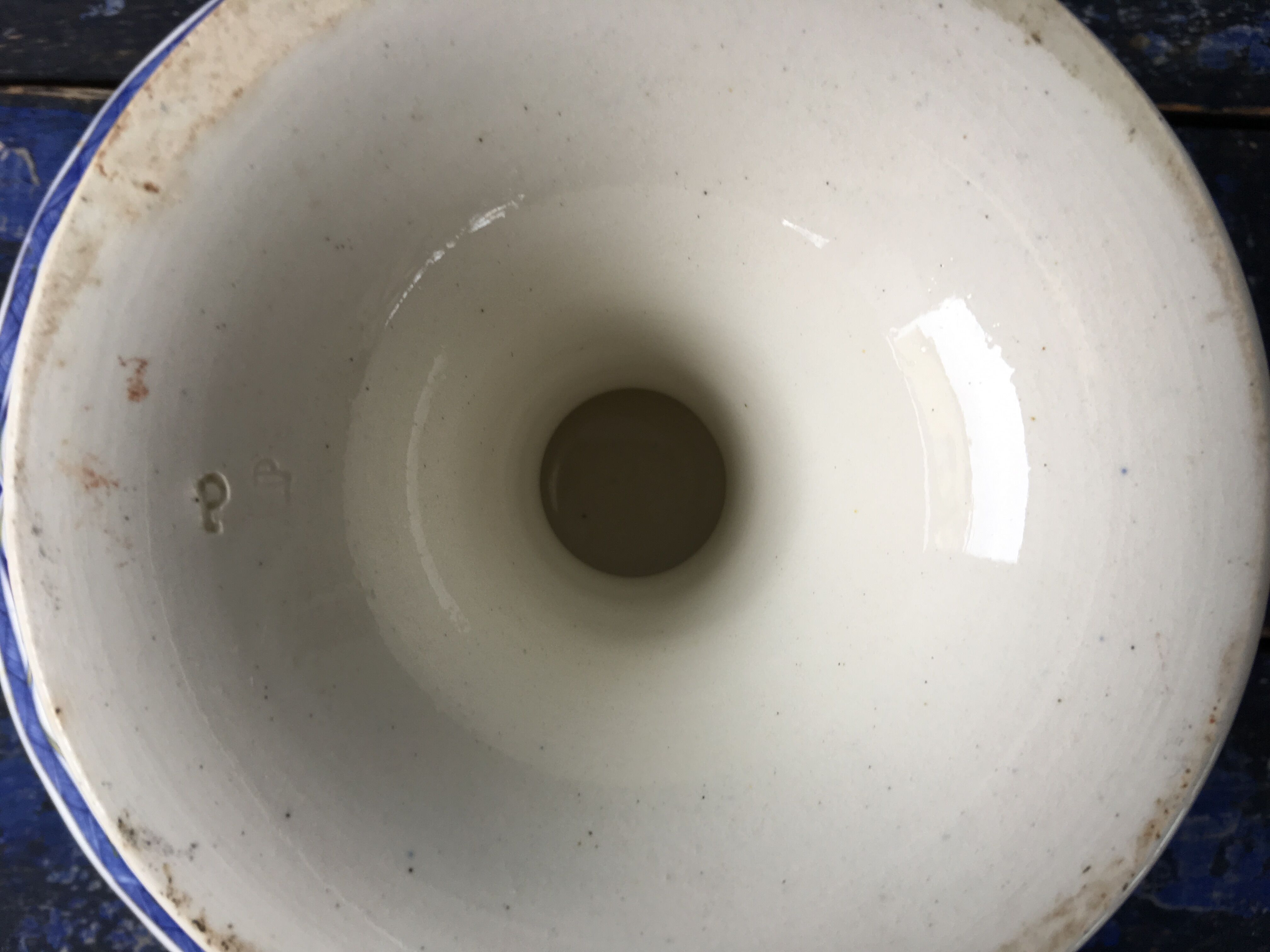 Compotier earthenware in the early 20th century