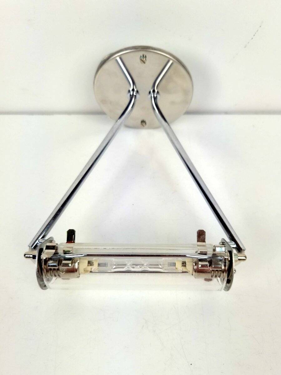 Chrome Scintilla Ceiling Lamp from Fontana Arte, 1970s