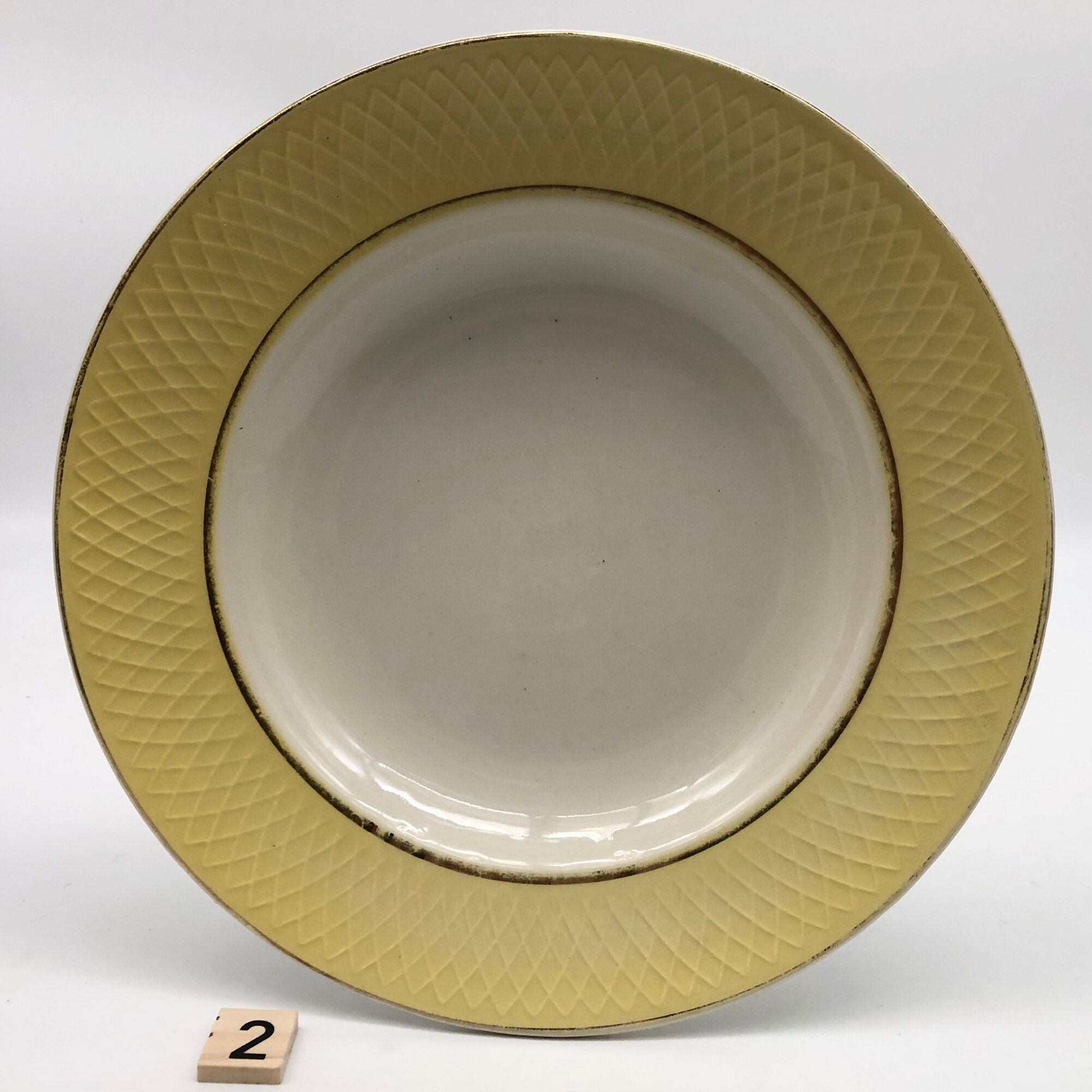 6 Hollow Plates "Orchies Moulin des Loups"