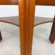 Oval side table in the style of Kolo Moser