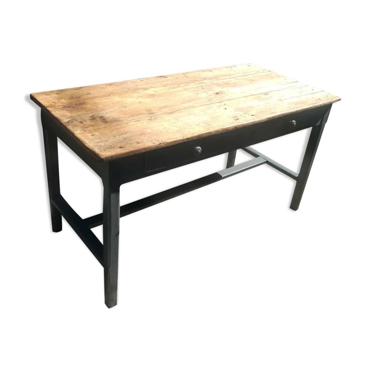 Farm table with drawers