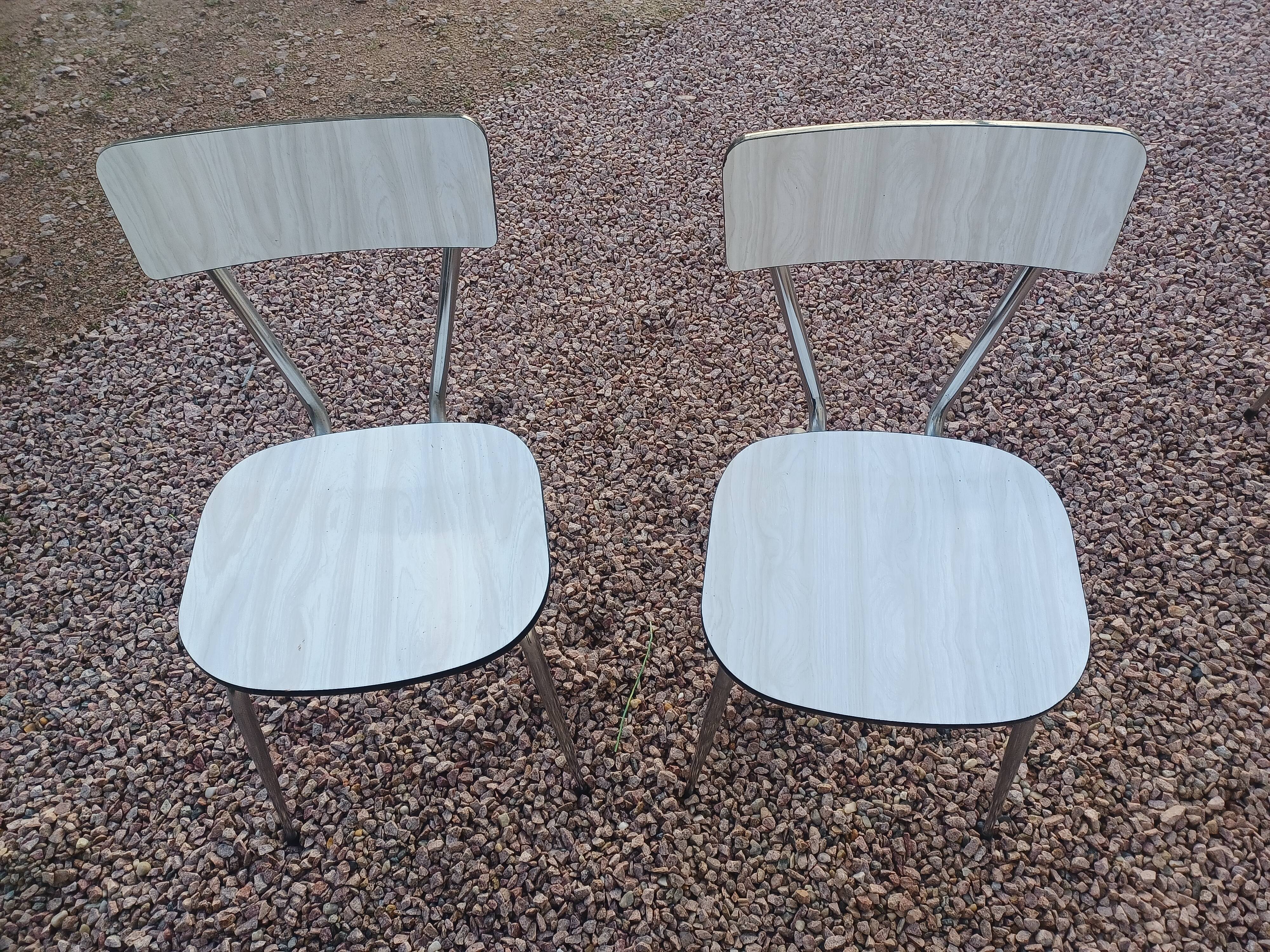 Formica chairs
