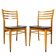 Ensemble de chaises de salle à manger au design danois du milieu du siècle, noir