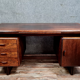 Bureau design scandinave en palissandre de Santos vers 1950
