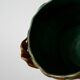 Cache-pot en barbotine, imitation bambou, 1970