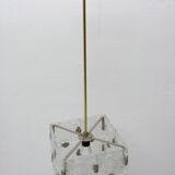 Glass Cube hanging for Kamenický Šenov, 1970s